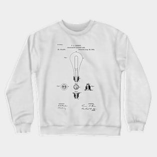 EDISON PATENT / Edison Patent Drawing 304086 Crewneck Sweatshirt